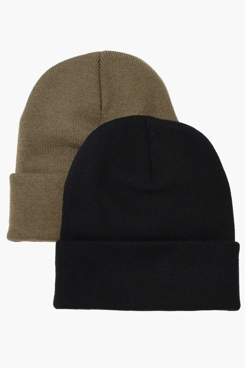 Canada Work Gear 2 Pack Cuffed Hat - Olive