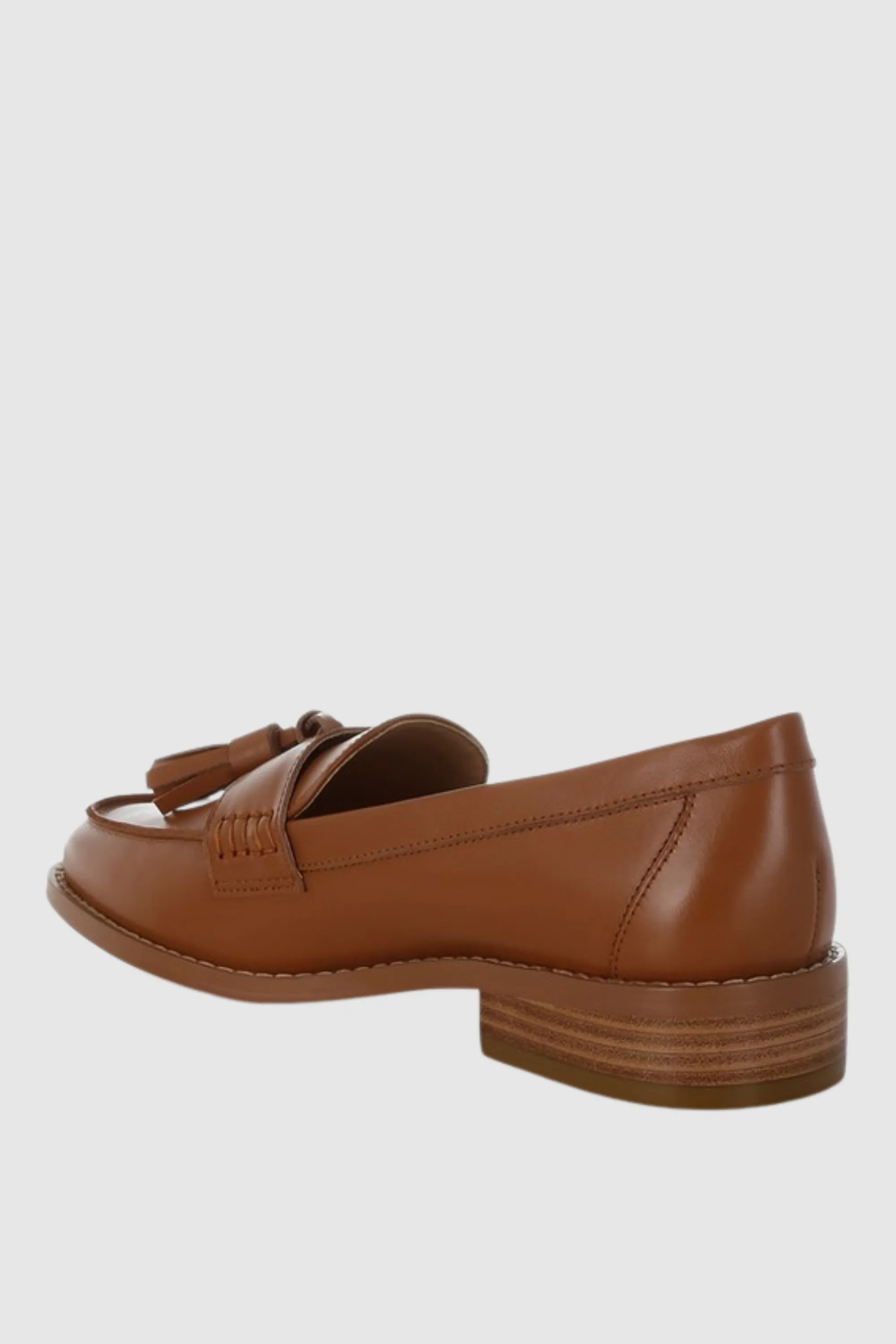 Genuine Leather Tassel Loafers