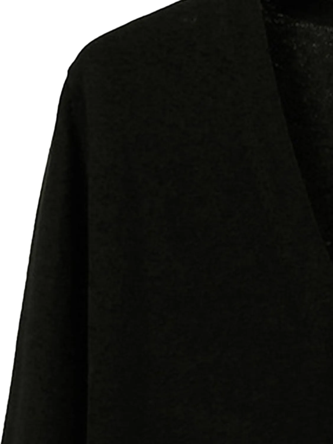 Men's V-Neck Slim Button Sweater Stretchy Winter Warm Cardigans Tops Cotton Lightweight Casual Sweatshirt