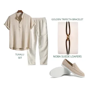 NOBA 4 piece set- Sandstone