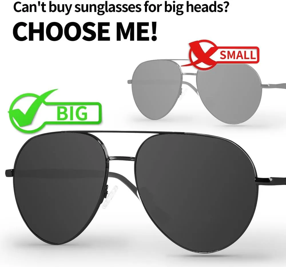 Polarized Sunglasses Metal Glasses(1,One)