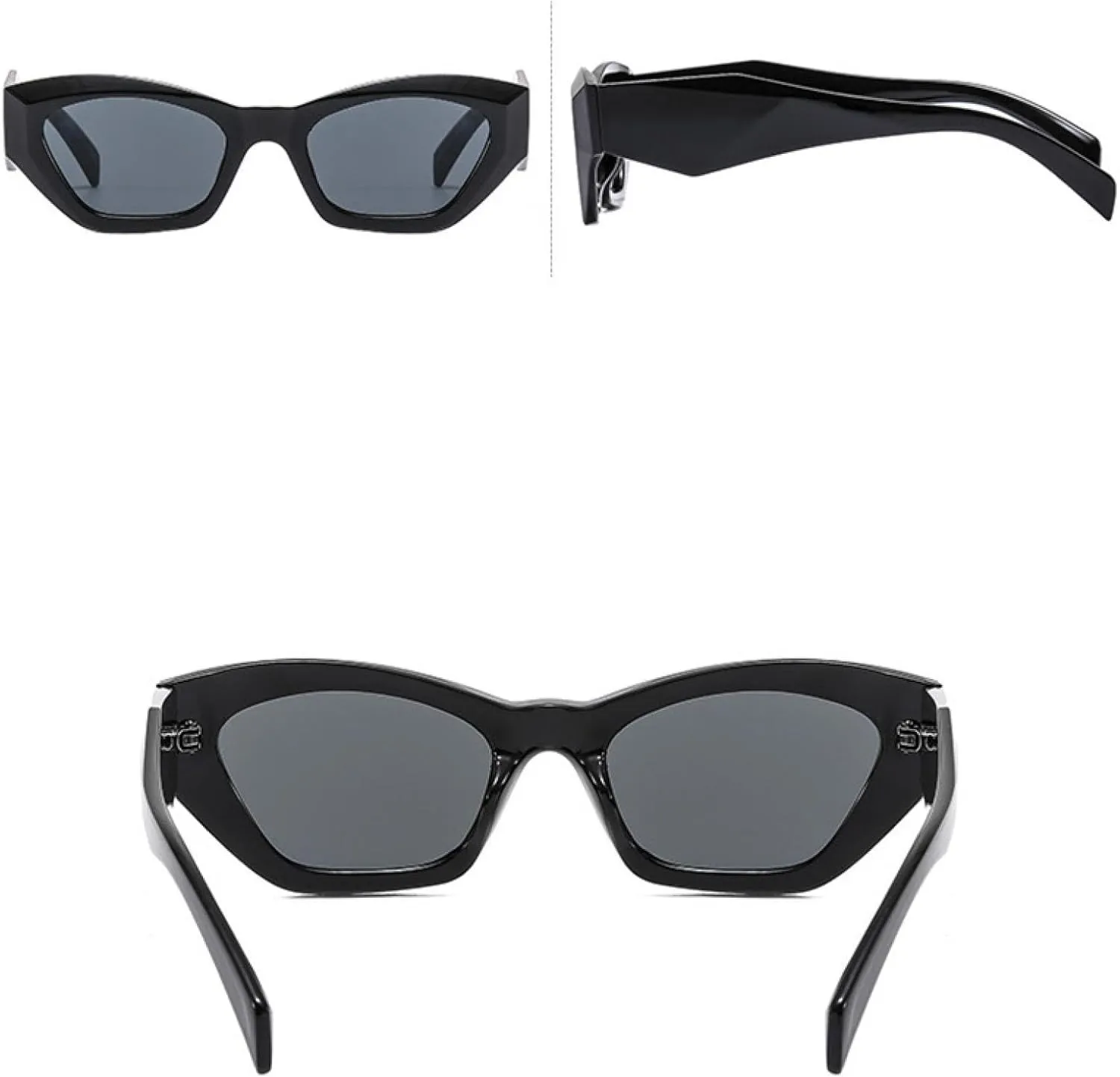 Small Punk Sunglasses for Women Men Trends Colorful Uv400 Personality